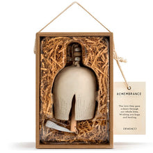 Load image into Gallery viewer, Inspired Bell - Hanging Decoration - Remembrance - Soft White - Ceramic and Metal