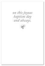 Load image into Gallery viewer, Greeting Card - Baptism - "God bless your baby..."