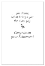 Load image into Gallery viewer, Greeting Card-Retirement "Here's to more time..."