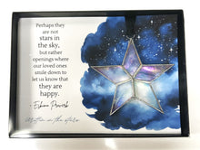 Load image into Gallery viewer, Ornament - Memorial -Star "Perhaps they are not stars..."