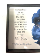 Load image into Gallery viewer, Ornament - Memorial -Star "Perhaps they are not stars..."