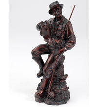 Load image into Gallery viewer, Statue -Choice of  Golfer, and /or Fisherman- Bronze Tone
