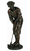 Load image into Gallery viewer, Statue -Choice of  Golfer, and /or Fisherman- Bronze Tone
