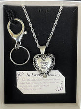 Load image into Gallery viewer, Memorial Locket - Keepsake Urn - "Always in my Heart"