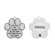 Load image into Gallery viewer, Charm-Pet Memorial Charm (engravable)