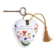 Load image into Gallery viewer, Art Heart - "Follow Your Heart" - Table Sitter