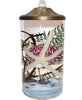 Oil Candle ~ Half Cylinder Vase (multiple styles)