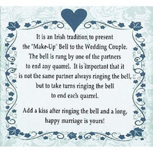 Load image into Gallery viewer, Make Up Bell - An Irish Wedding Tradition