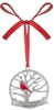 Memorial Ornament - Cardinal - Multiple Verses Available
