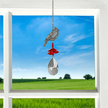 Load image into Gallery viewer, Crystal Suncatcher - Cardinal